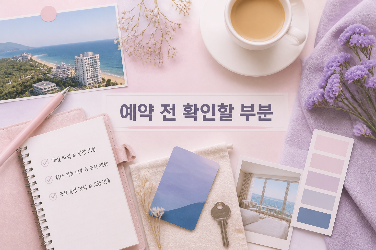 라카이 샌드파인 예약 전 확인할 부분