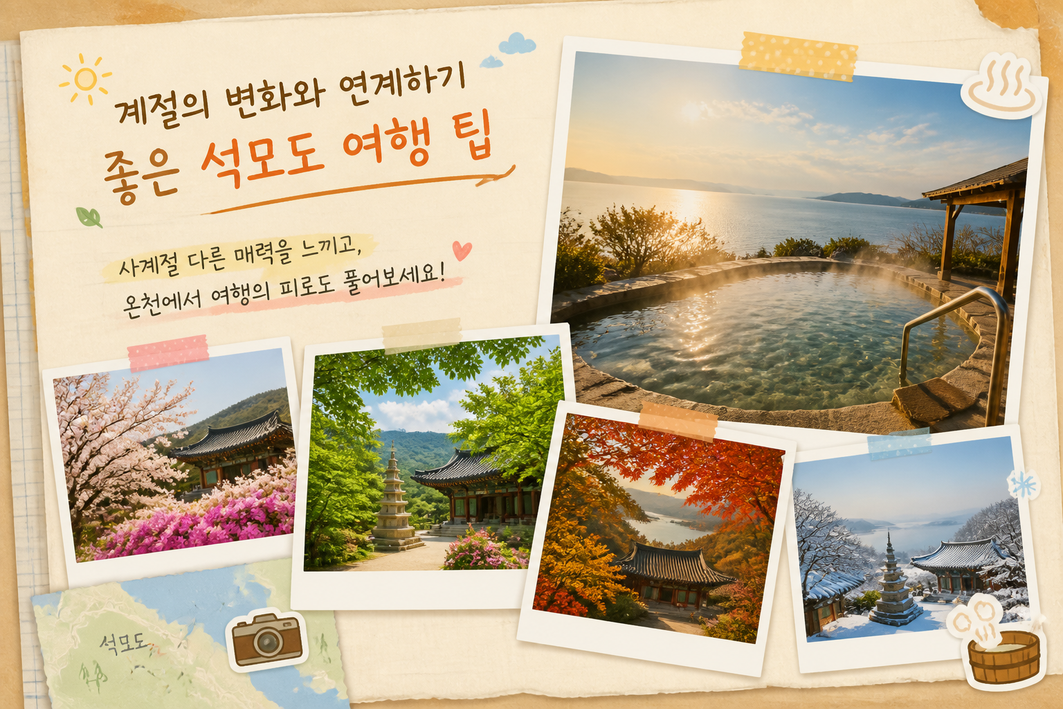 계절의 변화와 연계하기 좋은 석모도 여행 팁